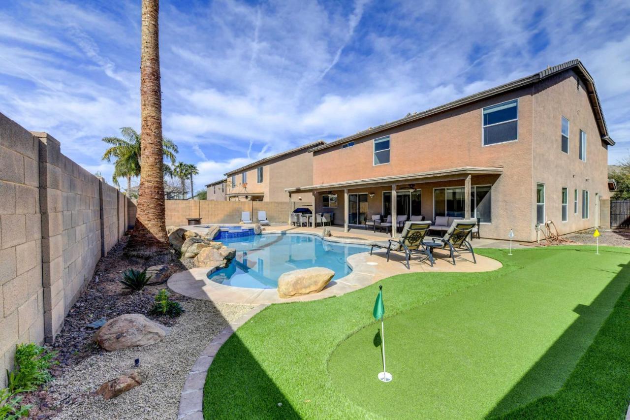 Spacious Arizona Home Pool, 9 Mi To San Tan Mtn Queen Creek المظهر الخارجي الصورة