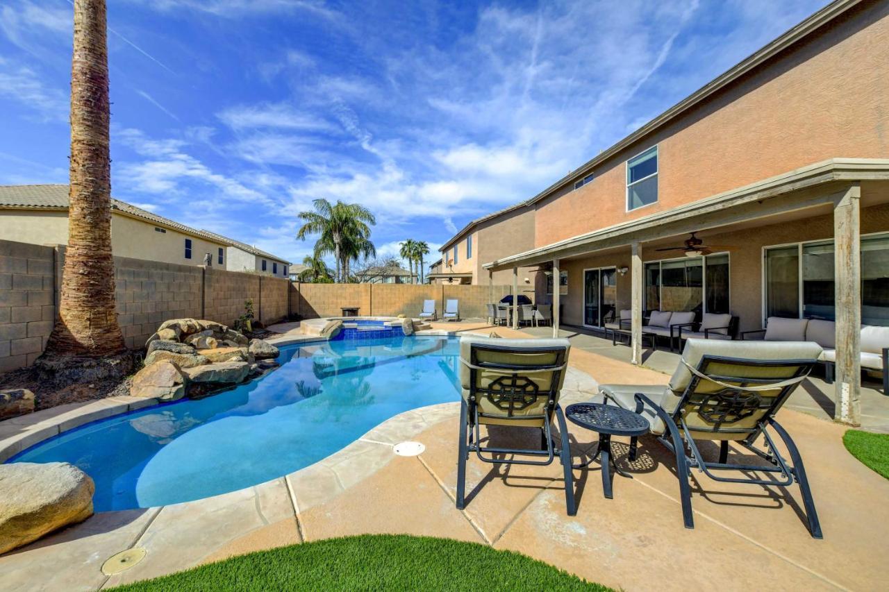 Spacious Arizona Home Pool, 9 Mi To San Tan Mtn Queen Creek المظهر الخارجي الصورة