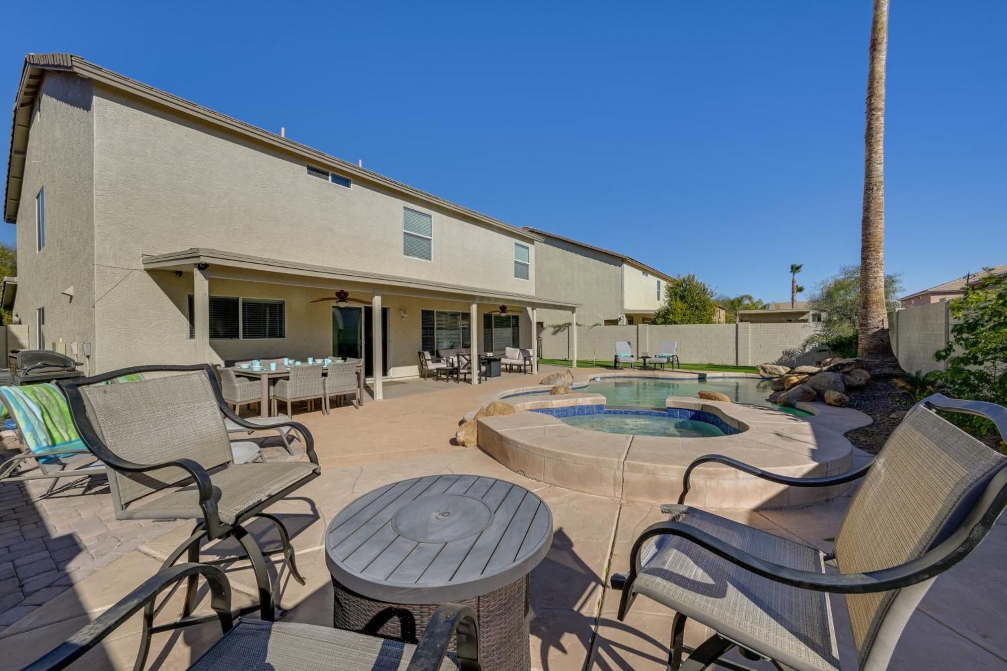 Spacious Arizona Home Pool, 9 Mi To San Tan Mtn Queen Creek المظهر الخارجي الصورة